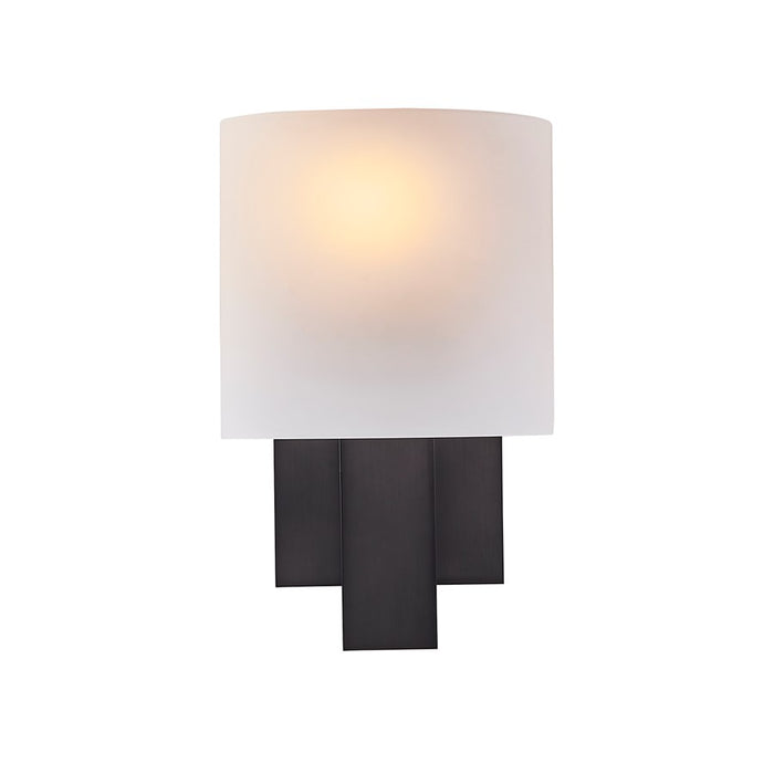 Kalco Lighting Espille 1 Light Wall Sconce, Satin Black Nickel