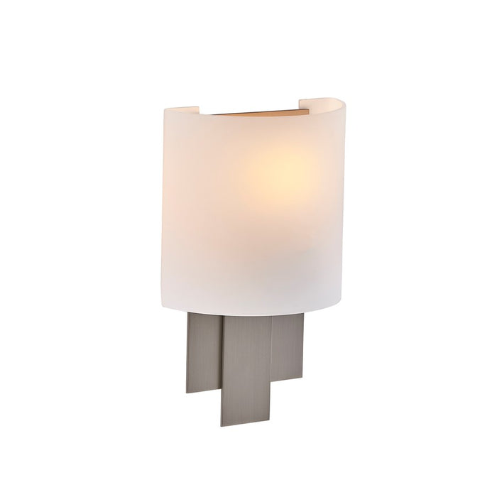 Kalco Lighting Espille 1 Light Wall Sconce, Satin Nickel - 4652SN