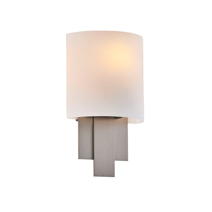 Kalco Lighting Espille 1 Light Wall Sconce, Satin Nickel