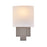 Kalco Lighting Espille 1 Light Wall Sconce, Satin Nickel