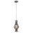 Kalco Lighting Holmes 1 Light Pendant, Charcoal