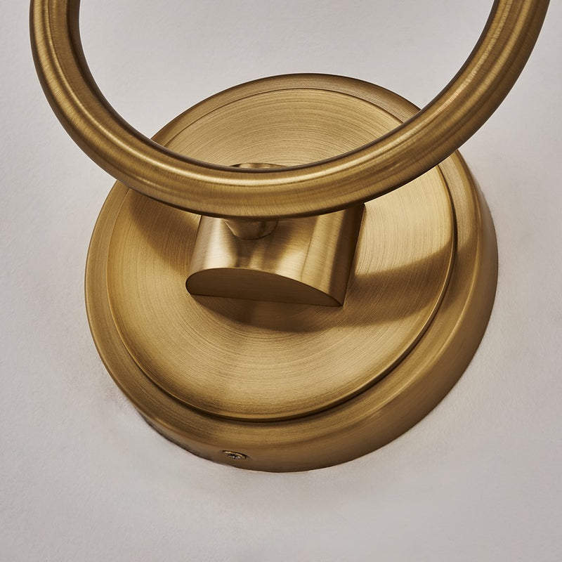 Kalco Lighting Verde 2 Light Wall Sconce, Satin Brass