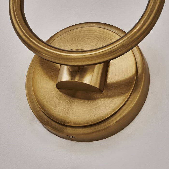 Kalco Lighting Verde 2 Light Wall Sconce, Satin Brass