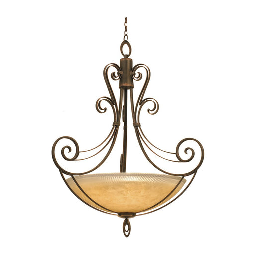 Kalco Lighting Mirabelle 6 Light Pendant, Antique Copper - 5196AC-ANTQ