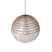 Kalco Lighting Sphere 12 Light Chandelier, Pearlized Antique Brass - 521159PAB