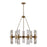 Kalco Lighting Duet 18 Light Chandelier, Vintage Brass - 521356VGB