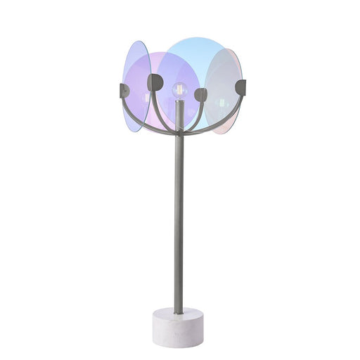 Kalco Lighting Chroma 1 Light Floor Lamp, Satin Nickel - 521695SN