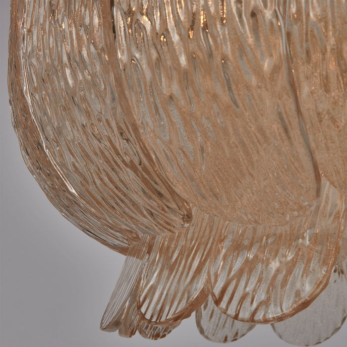 Kalco Lighting Camellia 6 Light Chandelier, Winter Brass