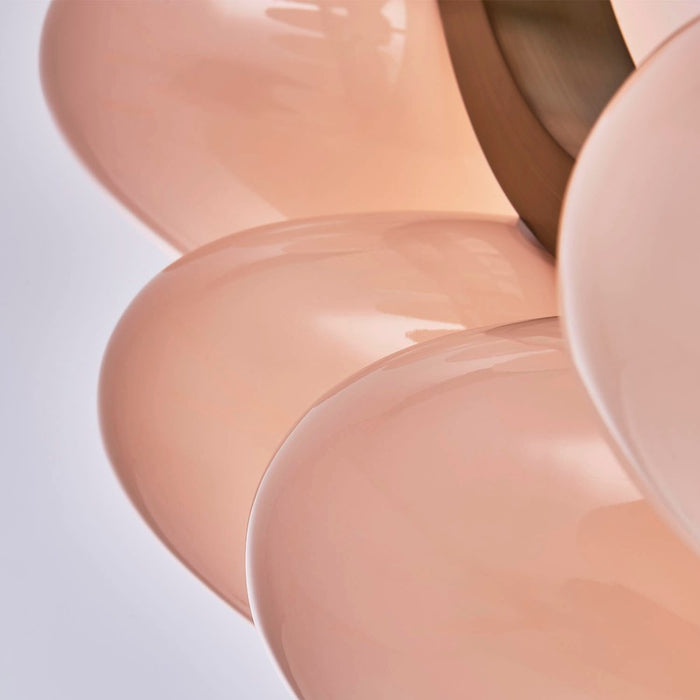 Kalco Lighting Cocoon 12 Light Chandelier, Winter Brass