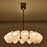 Kalco Lighting Cocoon 12 Light Chandelier, Winter Brass