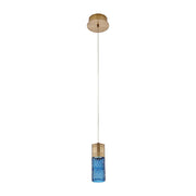 Kalco Lighting Kiriko 1 Light Pendant, Winter Brass - 524911WB