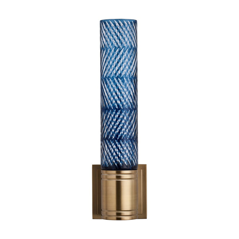 Kalco Lighting Kiriko 1 Light Wall Sconce, Winter Brass