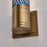 Kalco Lighting Kiriko 1 Light Wall Sconce, Winter Brass
