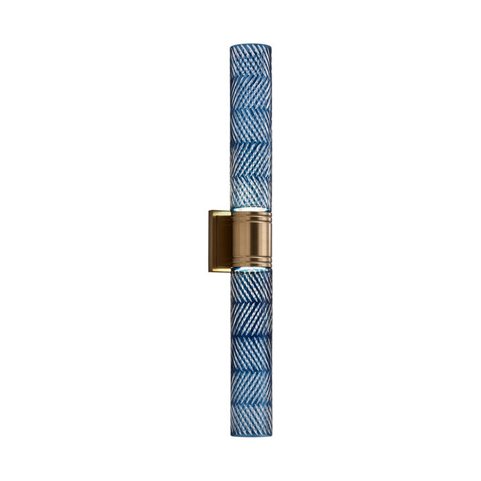 Kalco Lighting Kiriko 2 Light Wall Sconce, Winter Brass