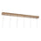 Kalco Lighting Kiriko 6 Light Linear Pendant, Winter Brass
