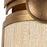 Kalco Lighting Button 2Lt Wall Sconce, Pearlized Brass Modern Gold
