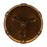Kalco Lighting Button 3Lt Semi-Flush Mount, Brass/Modern Gold