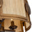 Kalco Lighting Button 3Lt Semi-Flush Mount, Brass/Modern Gold