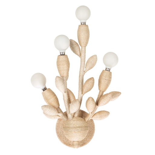 Kalco Lighting Branche 4 Light Wall Sconce, Warm Ivory