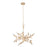 Kalco Lighting Branche 12 Light Chandelier, Warm Ivory