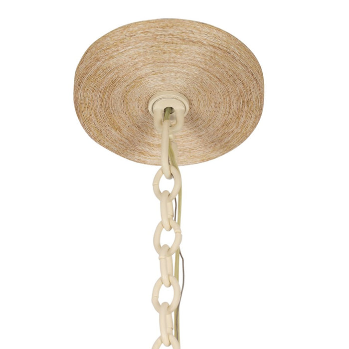 Kalco Lighting Branche 12 Light Chandelier, Warm Ivory