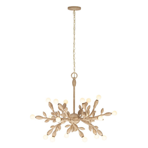 Kalco Lighting Branche 18 Light Chandelier, Warm Ivory - 527056WIV