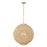 Kalco Lighting Coaxial 6 Light 27" Pendant, Jute - 527156JT