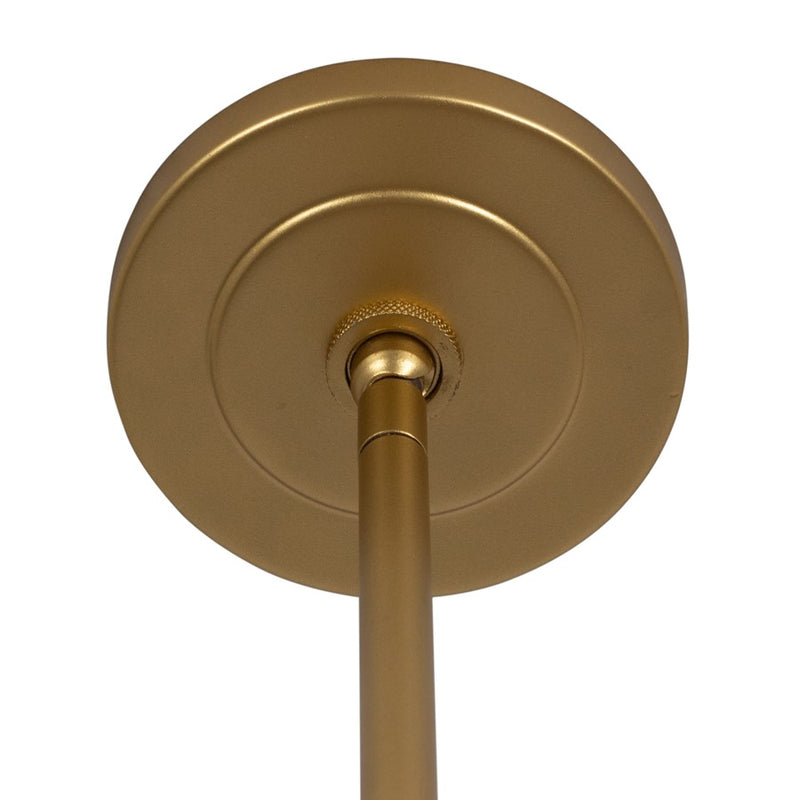 Kalco Lighting Onyx 3 Light Pendant, Brushed Gold/Satin Bronze