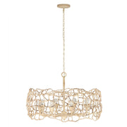 Kalco Lighting Reef 8 Light Chandelier, Warm Ivory - 527355WIV