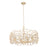 Kalco Lighting Reef 8 Light Chandelier, Warm Ivory