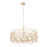 Kalco Lighting Reef 8 Light Chandelier, Warm Ivory