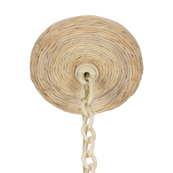 Kalco Lighting Reef 8 Light Chandelier, Warm Ivory