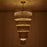Kalco Lighting Adorn 40 Light Chandelier, Vintage Brass