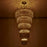 Kalco Lighting Adorn 40 Light Chandelier, Vintage Brass