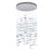 Kalco Lighting Spettro 13 Light Chandelier, Polished Chrome - 528051CH