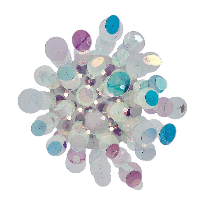 Kalco Lighting Spettro 13 Light Chandelier, Polished Chrome