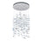 Kalco Lighting Spettro 13 Light Chandelier, Polished Chrome