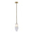 Kalco Lighting Bolsa 1 Light 16" Pendant, Winter Brass - 528311WBWT