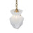 Kalco Lighting Bolsa 1 Light 13" Pendant, Winter Brass