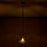 Kalco Lighting Bolsa 1 Light 12" Pendant, Winter Brass