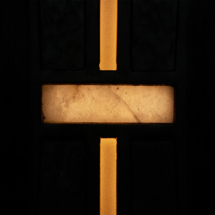 Kalco Lighting Dos 2 Light Wall Sconce, Rustic Gold and Brushed Gold