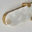 Kalco Lighting Lumba 1 Light Wall Sconce, Winter Brass