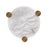 Kalco Lighting Lumba 1 Light 17" Flush Mount, Winter Brass