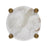 Kalco Lighting Lumba 1 Light 21" Flush Mount, Winter Brass