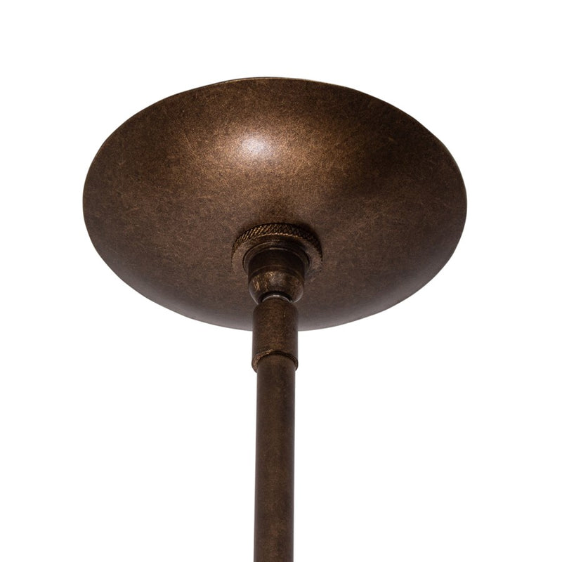 Kalco Lighting Vittoria 9 Light Chandelier, Pearlized Antique Brass
