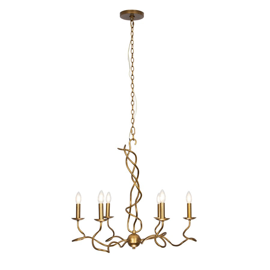 Kalco Lighting Rizo 6 Light Chandelier, Oil Rubbed Bronze - 529255ORB