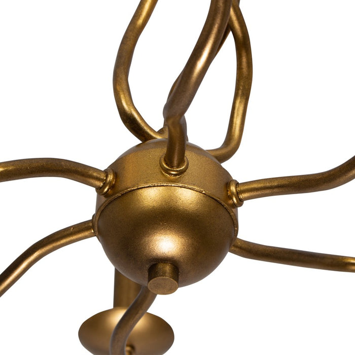 Kalco Lighting Rizo 6 Light Chandelier, Oil Rubbed Bronze