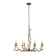 Kalco Lighting Rizo 8 Light Chandelier, Oil Rubbed Bronze - 529256ORB