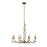 Kalco Lighting Rizo 8 Light Chandelier, Oil Rubbed Bronze - 529256ORB