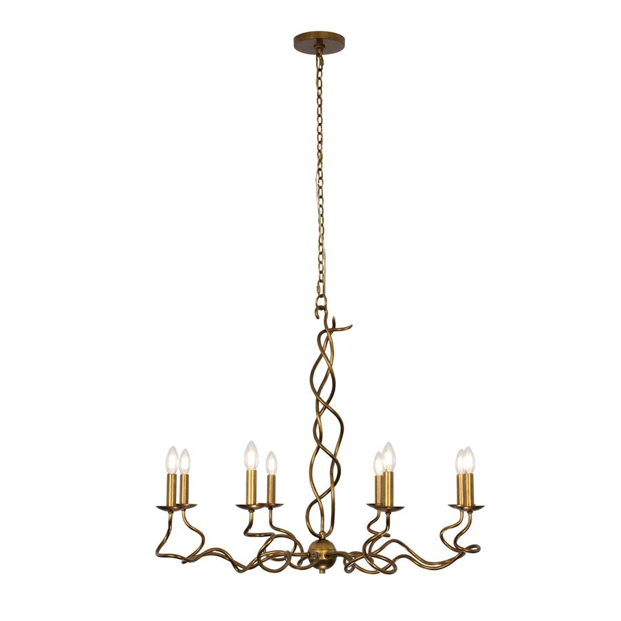 Kalco Lighting Rizo 8 Light Chandelier, Oil Rubbed Bronze - 529256ORB
